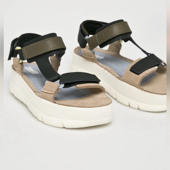 Camper Shoes - Camper | Platform Velcro Sandal, EU 41